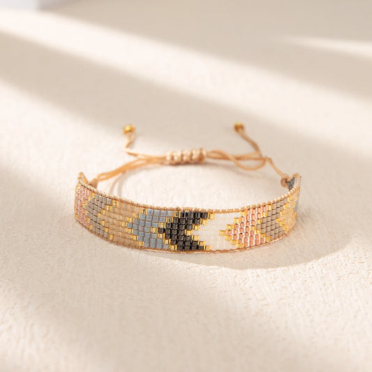 Pulsera En Miyuki Pastel Dreams