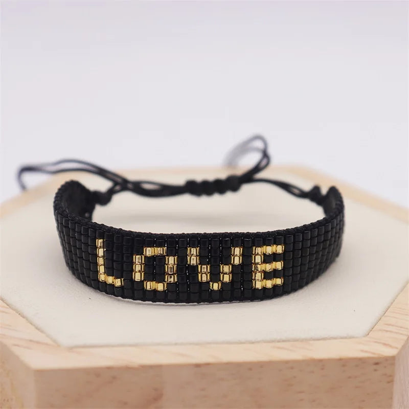 Pulsera Personalizada de Nombre o Palabra en Miyuki