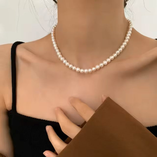 Collar Gargantillas de perlas para mujer