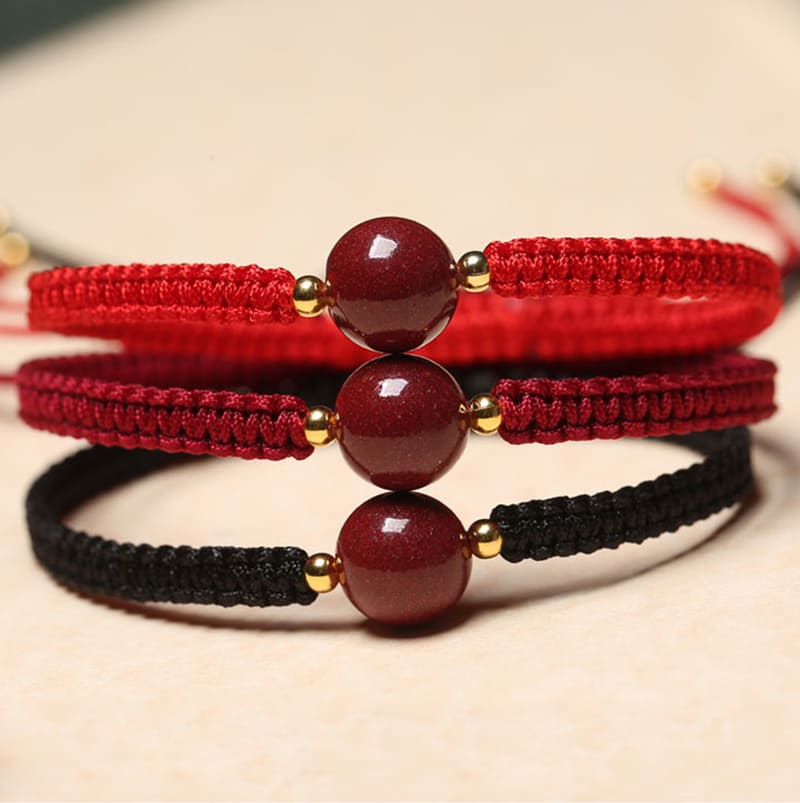 pulsera_bola_china_rojo-vinotinto-negra