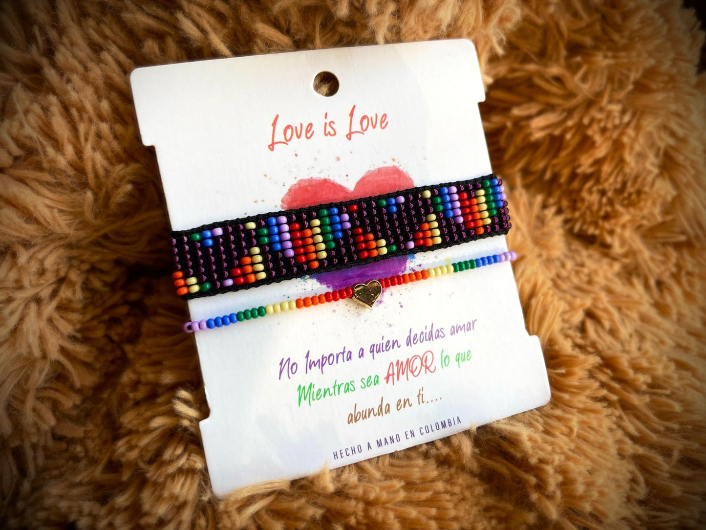 Pulsera de la Diversidad de Género en Mostacilla